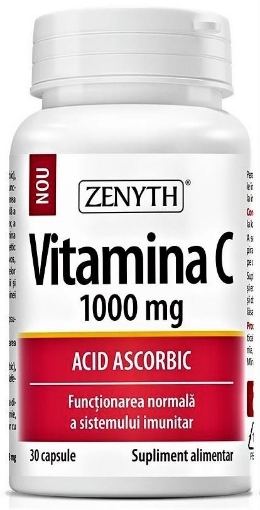 zenyth vitamina c 1000mg acid ascorbic ctx30 cps