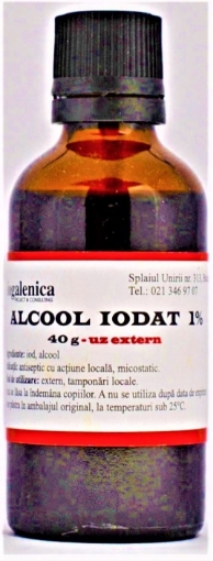 Poza cu Biogalenica Alcool iodat 1% - 40ml