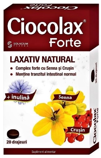 Ciocolax Forte - 20 drajeuri