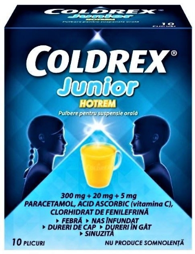 Poza cu Coldrex Junior Hotrem - 10 plicuri
