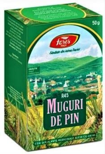 Poza cu Fares ceai Muguri Pin - 50 grame