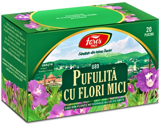 Fares ceai de pufulita cu flori mici - 20 plicuri