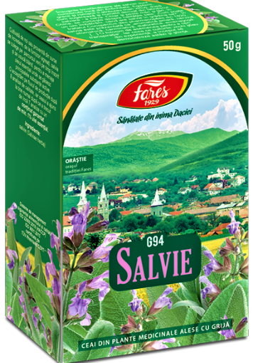 Fares ceai de salvie - 50 grame