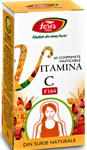 Fares Vitamina C naturala - 60 comprimate masticabile