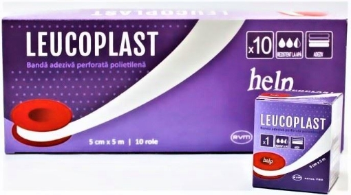 Help Leucoplast transparent 5cm/5m - 1 rola