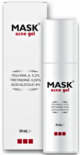 Mask Acne gel pentru tratamentul comedoanelor inchise si deschise - 30ml