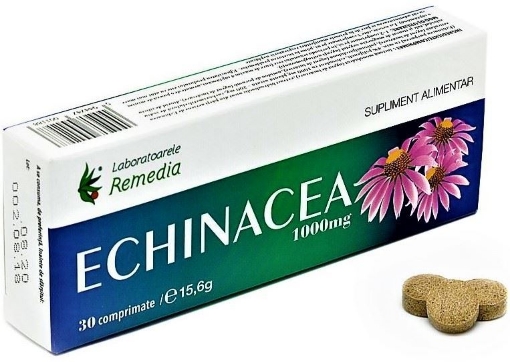 Poza cu Remedia Echinacea 1000mg - 30 comprimate
