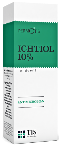 tis dermotis unguent cu ichtiol 10% 25g