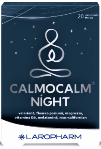 Calmocalm Night - 20 comprimate filmate Laropharm