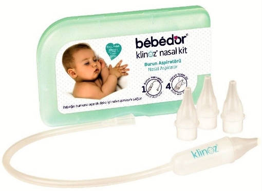 Bebe D`Or aspirator nazal cu 3 rezerve - 1 kit cod 562