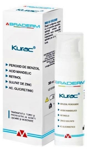 Kurac crema pentru tratamentul acneei - 30ml