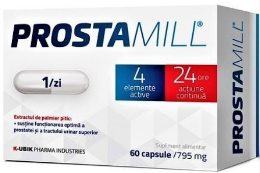 Poza cu ProstaMill - 60 capsule K-ubik Pharma