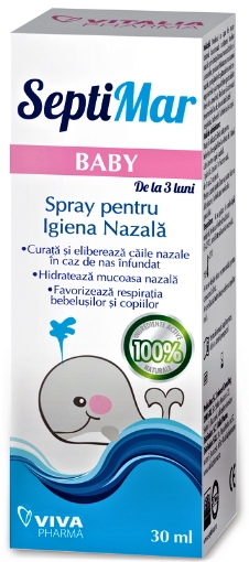 Vitalia K SeptiMar Baby Apa de mare izotona - 30ml