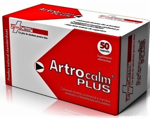 Poza cu FarmaClass Artrocalm Plus - 50 capsule