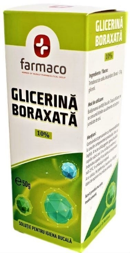 Poza cu Farmaco Glicerina boraxata 10% - 50ml
