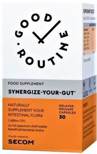 Poza cu Secom Good Routine Synergize your gut - 30 capsule vegetale