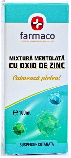 Poza cu Farmaco Mixtura mentolata - 100ml