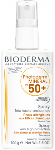 Poza cu Bioderma Photoderm Mineral Spray SPF50+  - 100 Grame