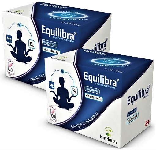 Equilibra - 60 capsule Antibiotice Iasi (2 cutii la pret de una)