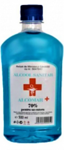 Poza cu Alcool Sanitar - 500ml Alcomar