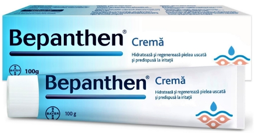 Poza cu Bepanthen 5% crema  - 100 grame - hidratare profunda