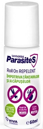 Poza cu Vitalia K Santaderm ParasiteS roll-on antitantari si capuse - 60ml