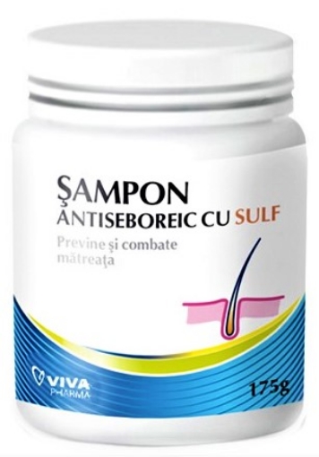 Vitalia K Sampon antiseboreic cu sulf - 175 grame