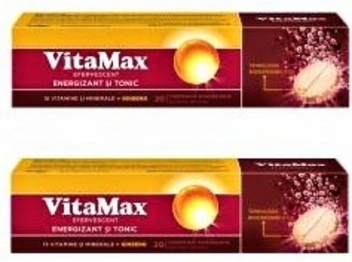 Poza cu Vitamax - 20 comprimate efervescente (pachet promo 1+1)