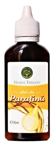 Poza cu Herbal Therapy Ulei de parafina cu capac picurator - 55ml