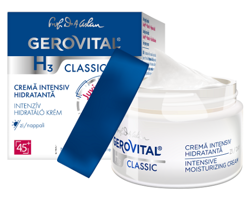 Poza cu Gerovital H3 Classic crema intensiv hidratanta - 50ml