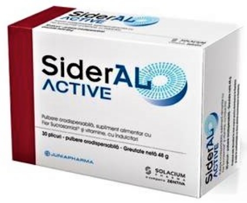 SiderAL Active - 30 plicuri Solacium Pharma