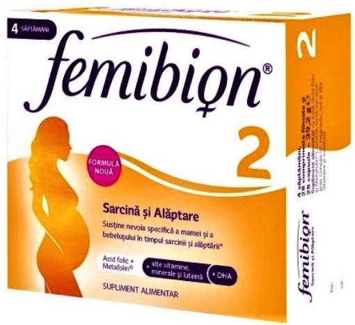 Poza cu Femibion 2 Sarcina si alaptare - 28 comprimate + 28 capsule