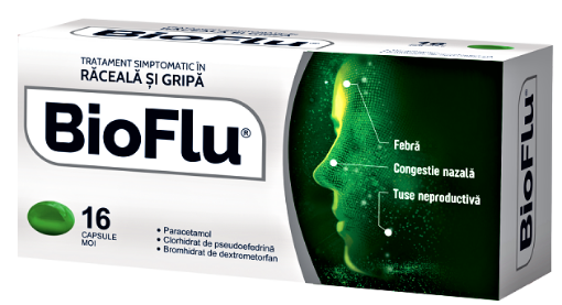 Poza cu BioFlu - 16 capsule Biofarm