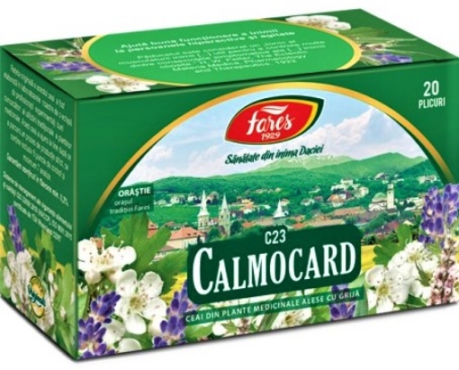 Poza cu Fares ceai calmocard - 20 plicuri