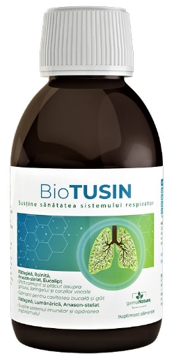 Poza cu BioTUSIN sirop - 100ml Gama Natura