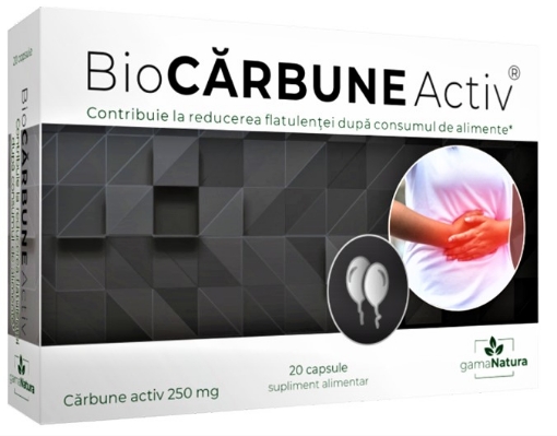 BioCarbune Activ - 20 capsule