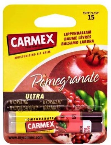 Poza cu Carmex balsam de buze cu aroma de rodie - 4.25 grame