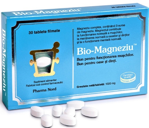 Poza cu Pharma Nord Bio-magneziu - 30 tablete filmate