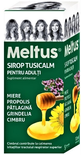 Poza cu  Meltus sirop Tusicalm adulti - 100ml Solacium Pharma