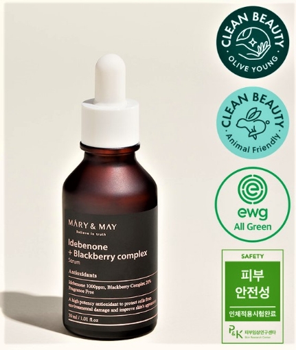 Poza cu mary and may idebenone+blackberry complex serum 30ml