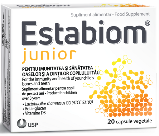 Estabiom Junior - 20 capsule