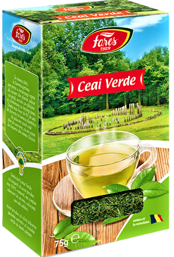 Poza cu Fares ceai verde - 75 grame