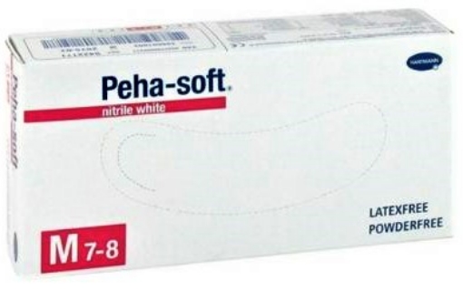 hartmann peha soft nitrile white manusi nepudrate albe m ctx100 buc