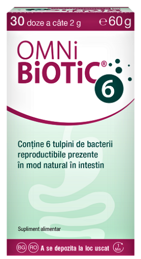 Omni-Biotic 6 pulbere - 60 grame