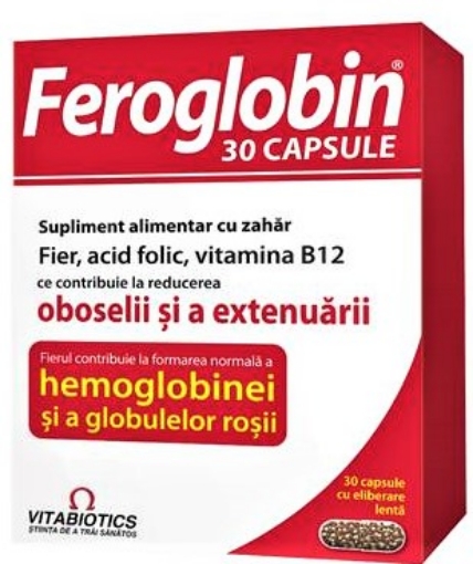 vitabiotics feroglobin vit b12 ctx30 cps