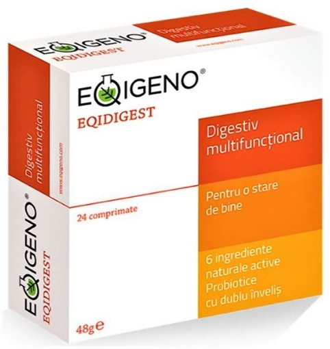 Eqigeno Eqidigest 2g - 24 comprimate masticabile