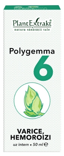PlantExtrakt Polygemma 6 - Varice, hemoroizi - 50ml