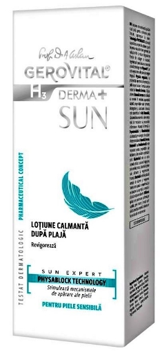 Poza cu Gerovital H3 Derma+ Sun Lotiune calmanta dupa plaja - 150ml