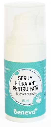 Poza cu Serum hidratant pentru fata cu acid hialuronic 1% - 15ml Beneva
