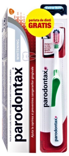 Parodontax Classic pasta de dinti - 75ml (pachet promo + Periuta de dinti interdentara extra soft)